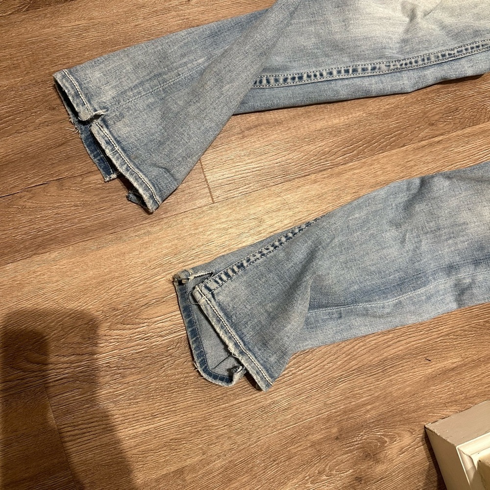 Buckle black jeans